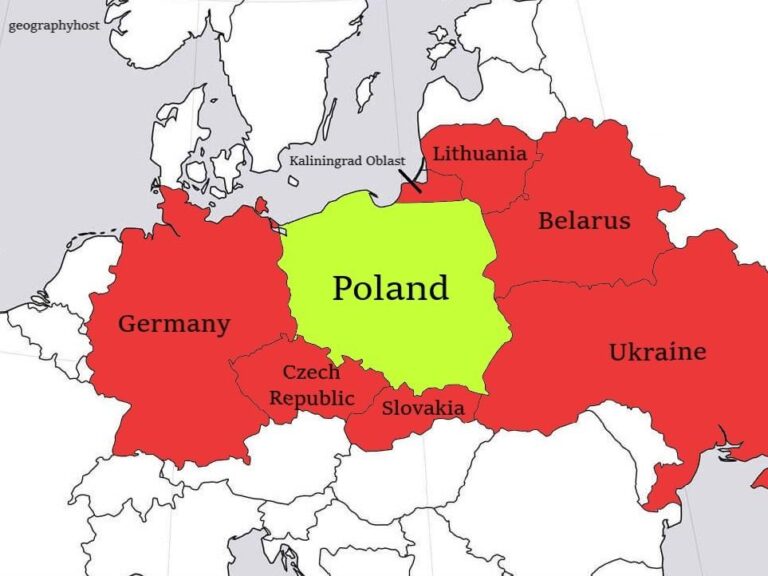 Польща сусіди: сім земельних кордонів, що формують серце Європи
