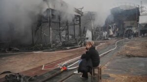 Зруйнований аеропорт України після атак Російської Федерації